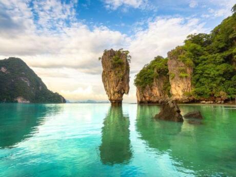 Visiting James Bond Island (made famous by appearing in The Man with the Golden Gun) is a must-do for gay travellers to Phuket