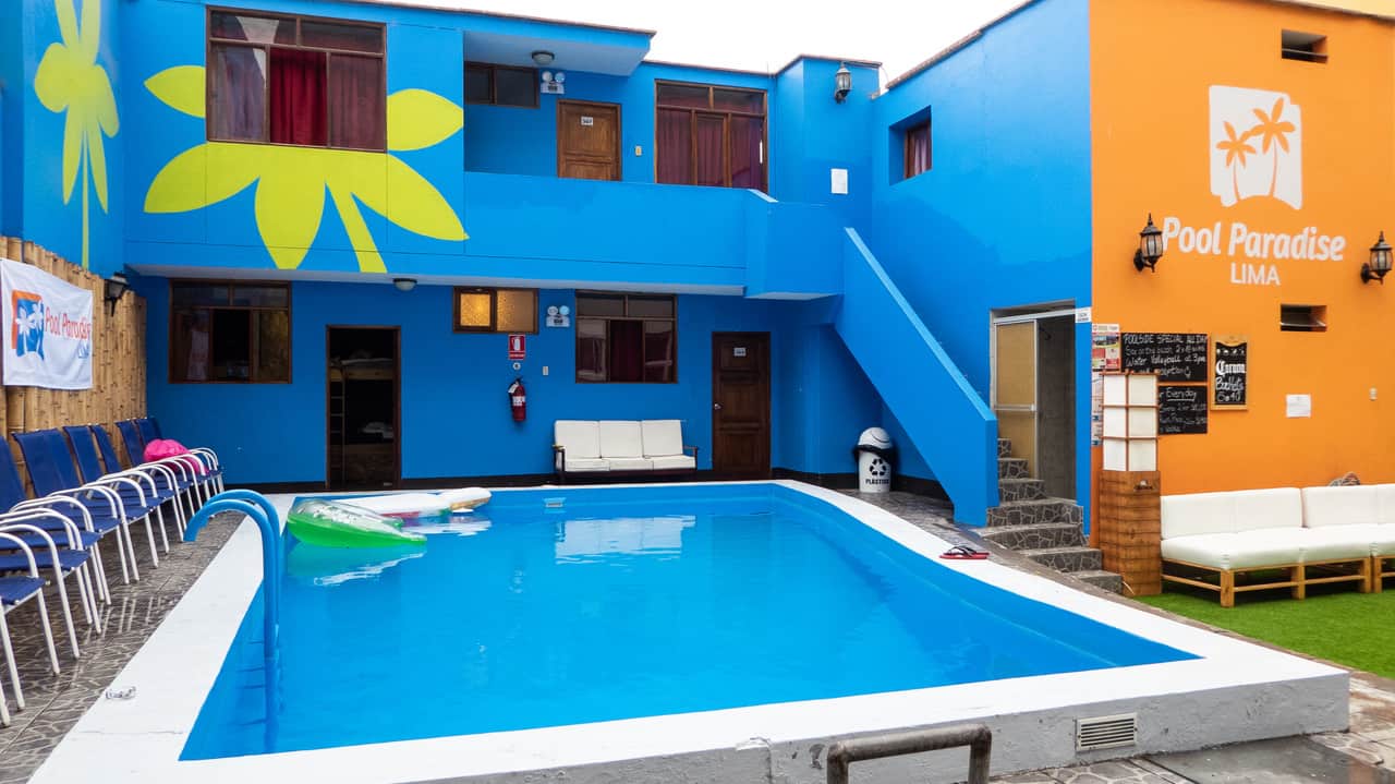 Pool paradaise is a great hostel for gay travellers on a budget