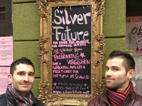 Silver Future is an alternative gay bar in Berlin's Neukolln neighbourhood that attracts a diverse LGBTQI crowd