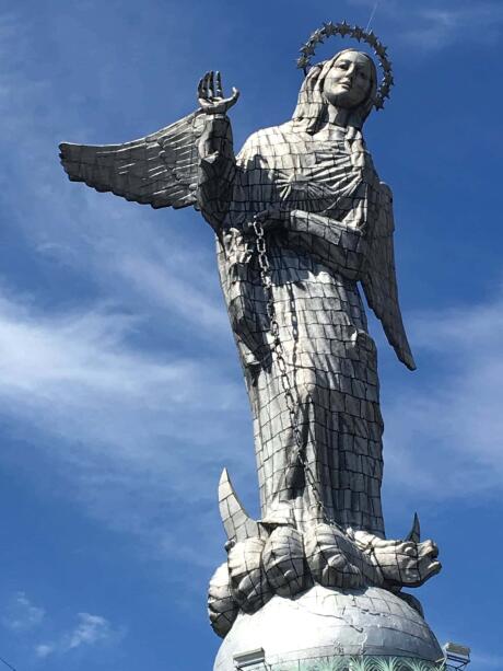 El Panecillo statue of Quito