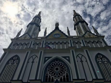 Church in Casco Viejo in Panama city one of the best things to do for LGBTQ travellers in Panama city