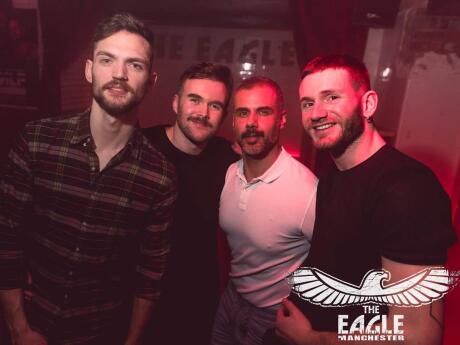 Eagle is a fun men-only gay club in Manchester which has fun themed nights