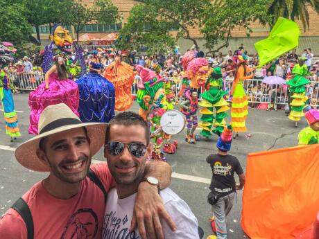 Flower Festival in medellin is the most famous festival in Colombia and gay friendly