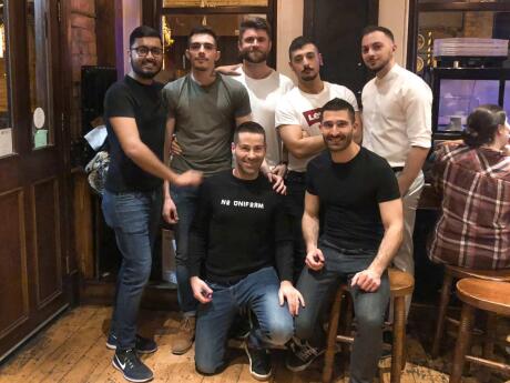 The Molly House is a fun gay bar in Manchester that also serves a yummy Spanish-inspired menu