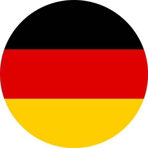 The flag of germany, a country which has a long LGBTQ history