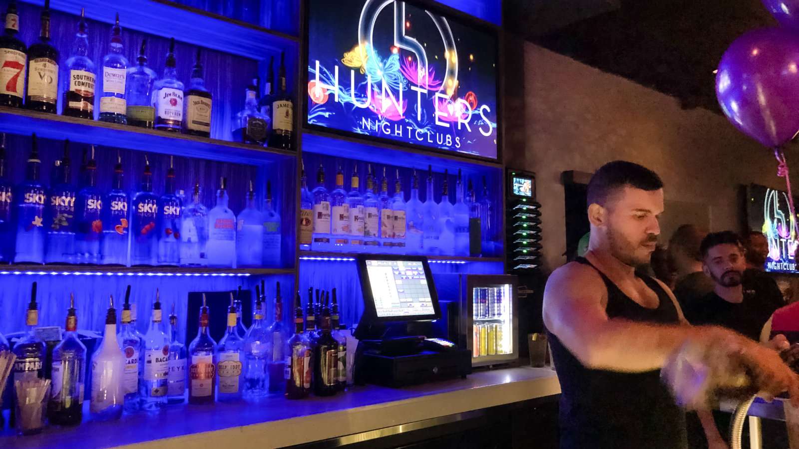 Hunters is the main gay club in Fort Lauderdale, with lots of fun events from karaoke to bear nights