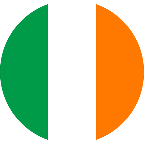 The flag of ireland, a country who respects its LGBTQ community