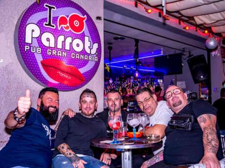 Parrots is a gay institution in Sitges which has also opened it's doors in Gran Canaria