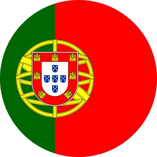 The flag of Portugal, a country we love going back to