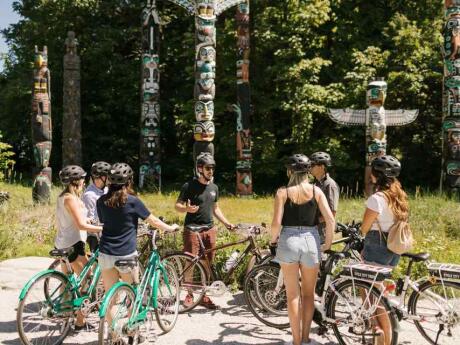 Stanley Park in Vancouver is huge, and the perfect spot for some cycling and exploration