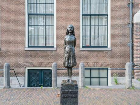 Learn about Anne Frank in Amsterdam by joining a tour and/or visiting the Anne Frank House museum