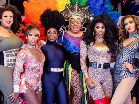 The Palace gay bar in Miami also hosts a fabulous gay drag brunch with unlimited mimosas!