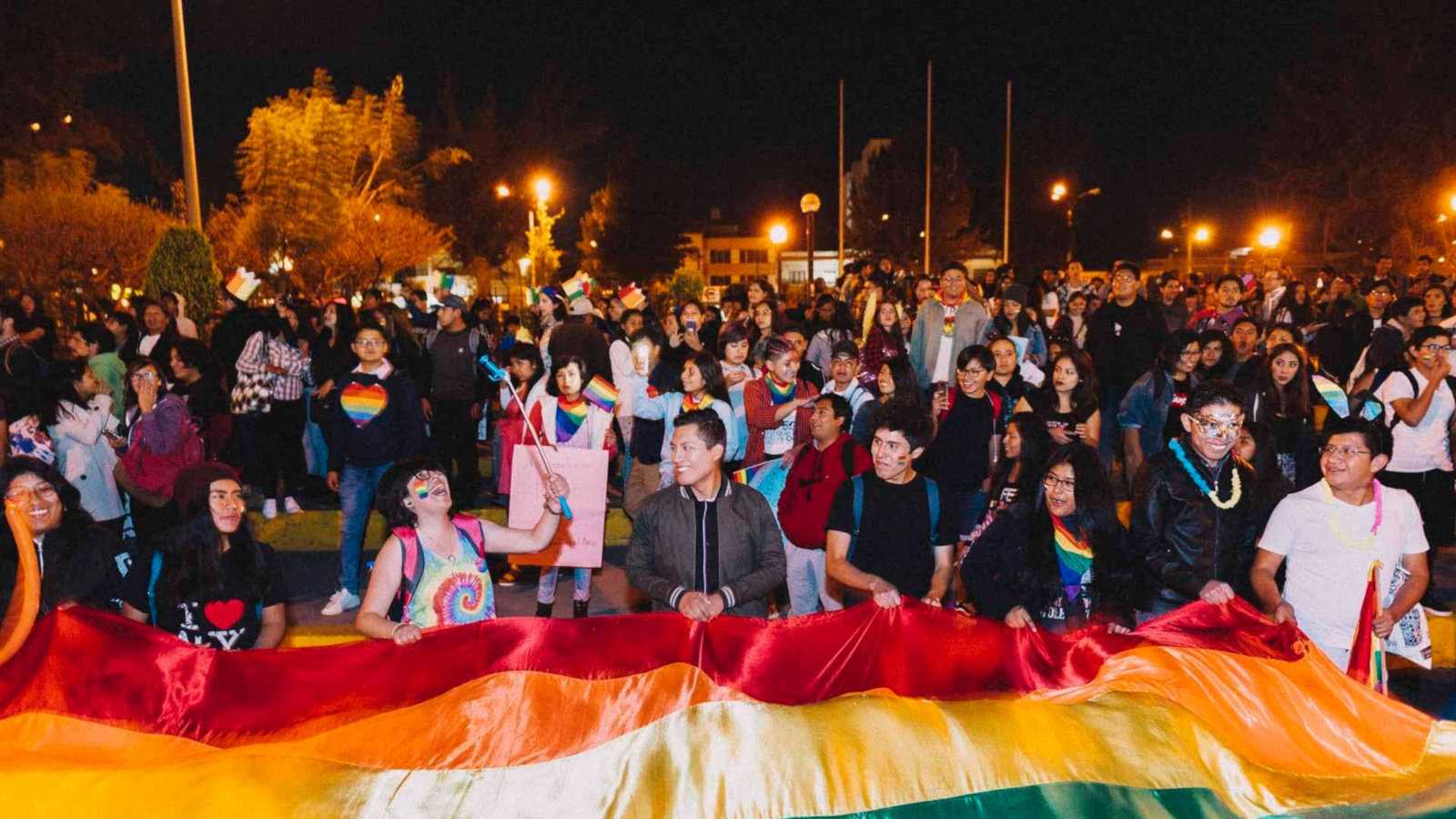 Arequipa has a gay pride march in June where the local LGBTQ crowd can celebrate and demonstrate