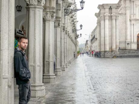 A walking tour of Arequipa's city centre is a great way to learn more about the city's history and culture