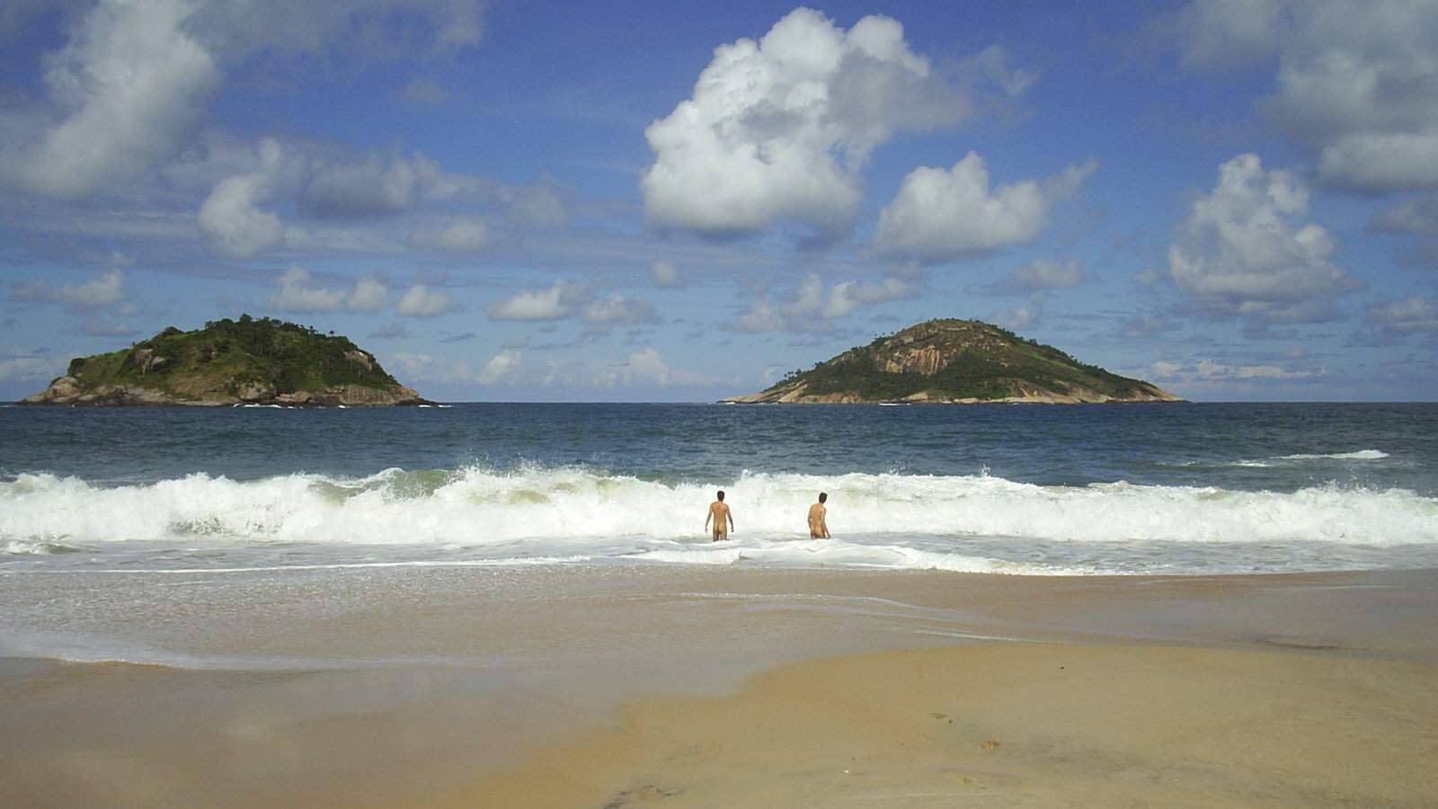 Abrico Beach is a fun nude beach near Rio in Brazil that's very chilled out