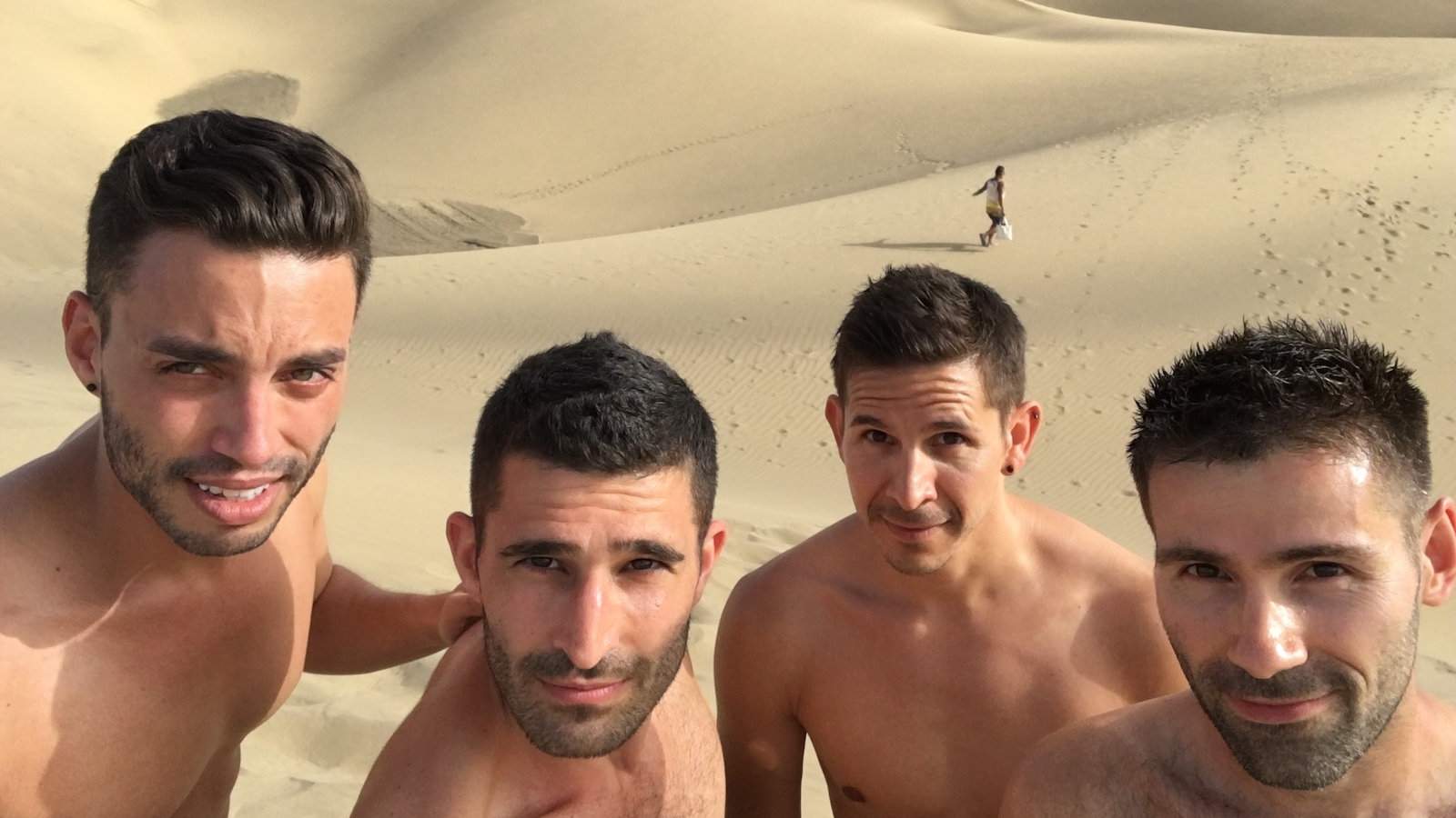 Maspalomas is our favourite gay beach in Gran Canaria, and it's clothing optional too!