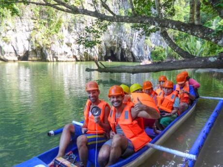 The underground river near Puerto Princessa in Palawan is a must-see for all visitors to the area