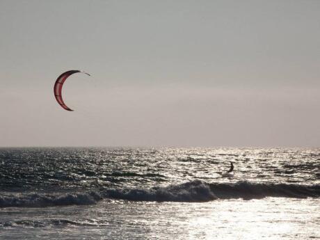 Sibaltan Village is a peaceful spot where you can relax or try some kite surfing!