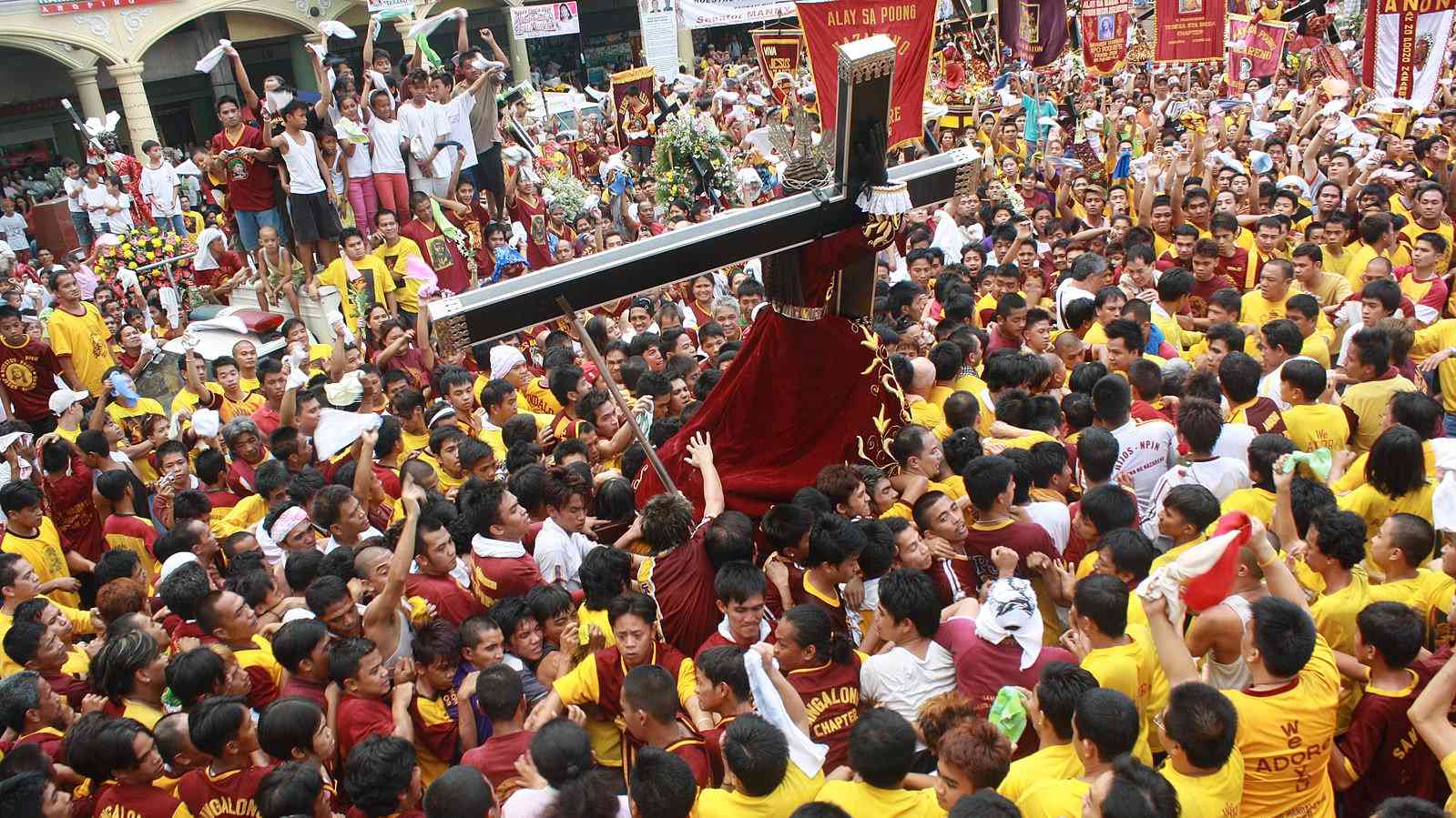 The Philippines is the only Christian nation in Asia and the people take their religious holidays very seriously!