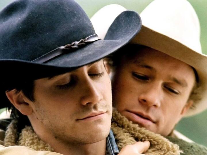 Love between two cowboys in the American West