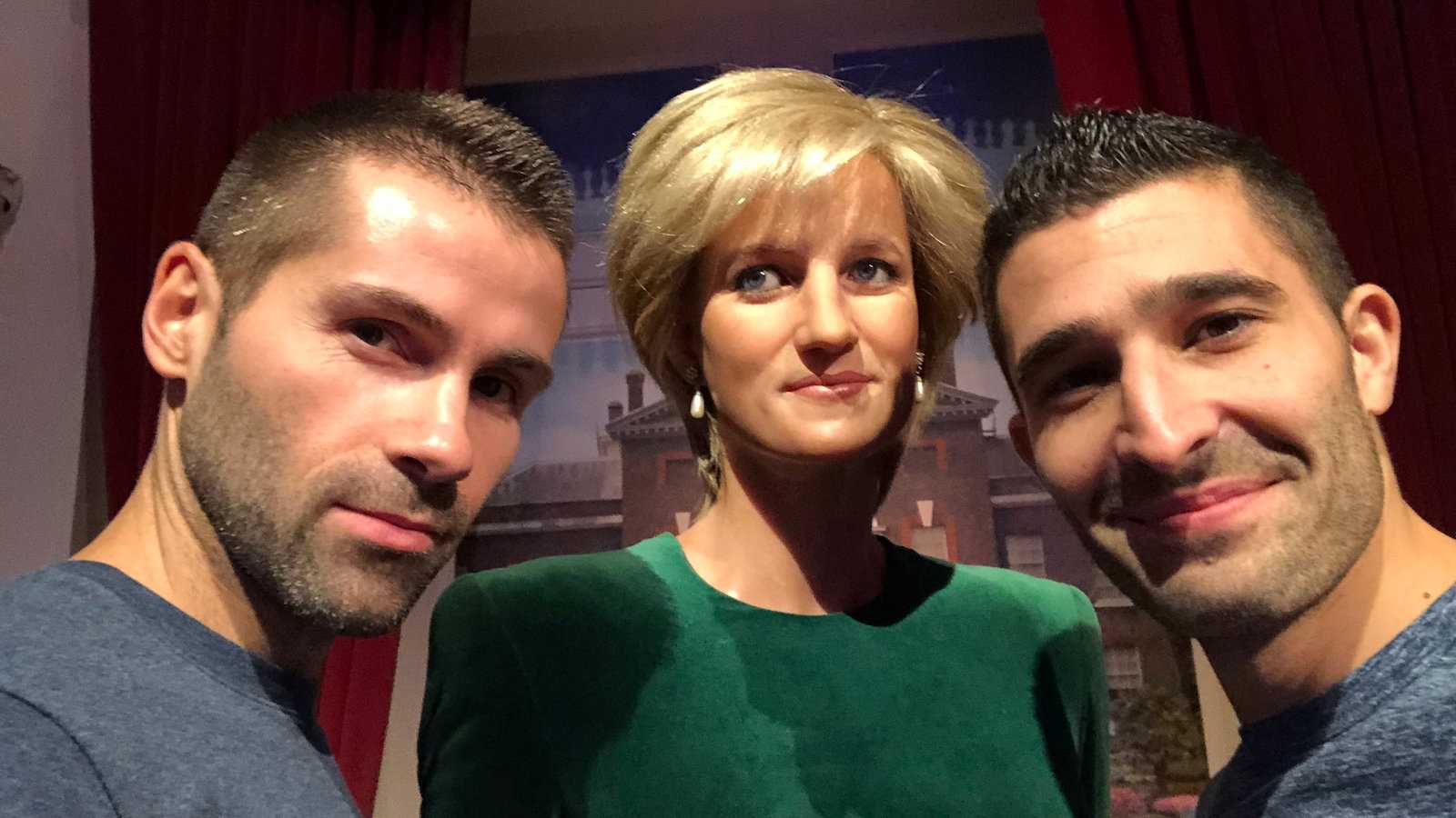 You can get a selfie with Princess Diana at Madame Tussauds in London