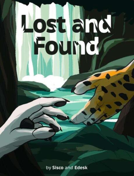 Lost and Found is one of the best gay furry comics, about a shipwrecked wolf falling for a jungle cat