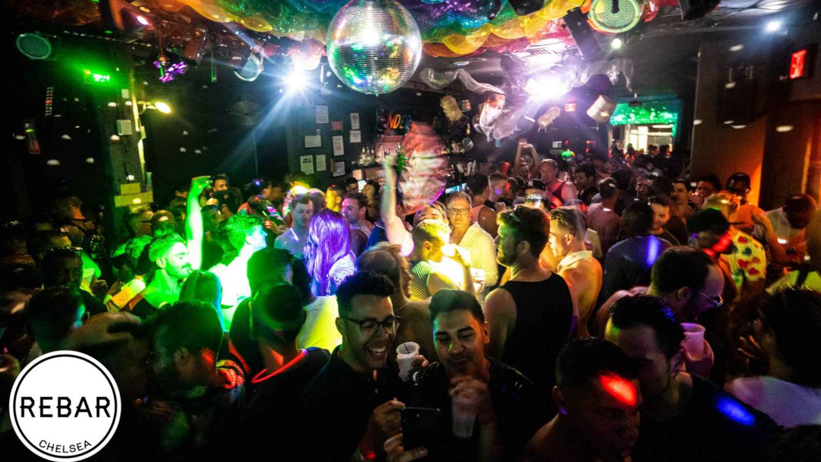 Rebar is a fabulous gay bar in New York City in the Chelsea neighborhood