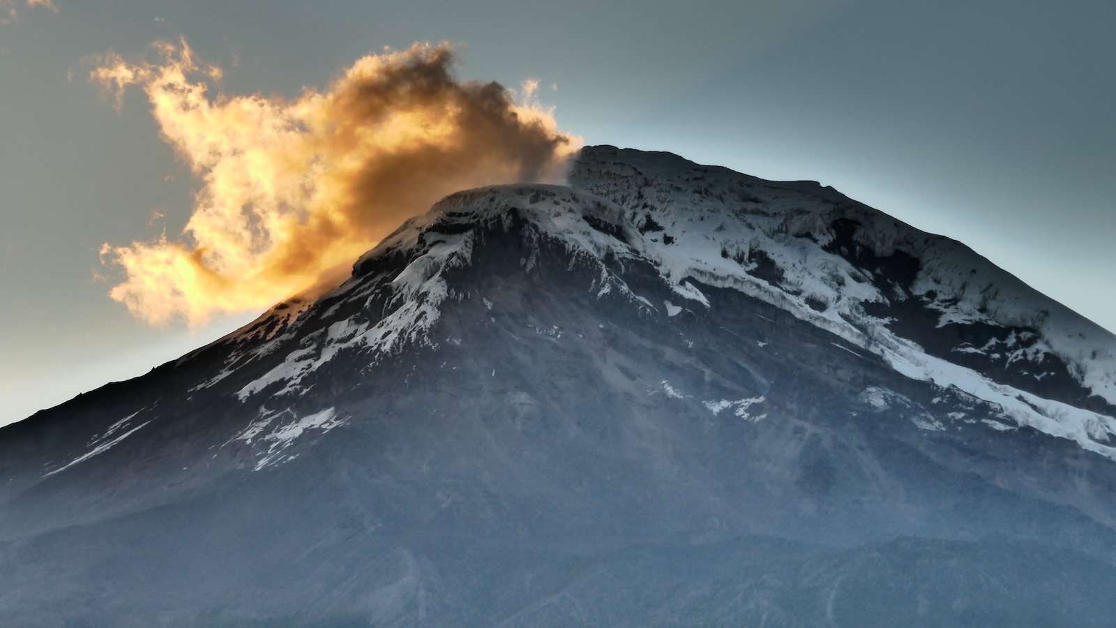 Chimborazo is a mountain in Ecuador that's higher than Everest when measured from the Earth's core