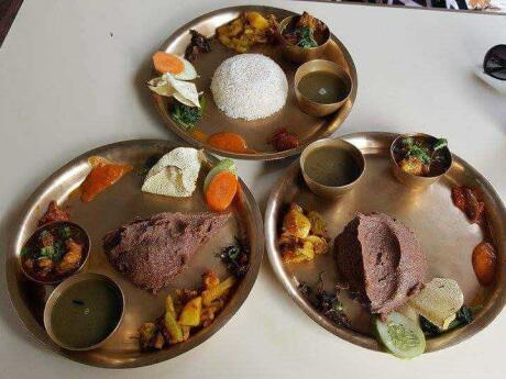 Dhido is a yummy food from Nepal you should try while in the country