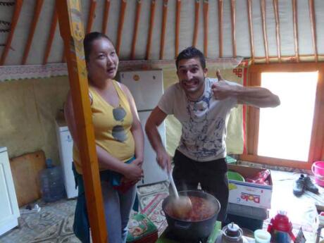 Living with a local nomadic family is a must-do experience while visiting Mongolia