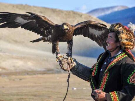 Experience the amazing Golden Eagle festival and the rest of Mongolia on a gay tour with Out Adventures