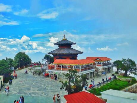 The Chandragiri Hills in Kathmandu are a great spot for views of the Himalayas