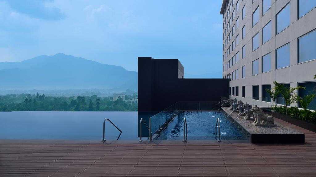 The Marriott Hotel is a wonderfully gay friendly hotel in Kathmandu with an incredible infinity pool