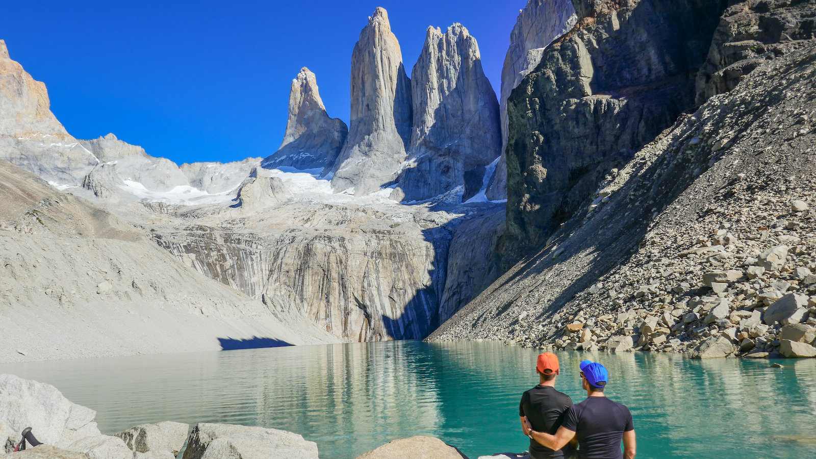 Torres del Paine are three peaks of the Paine mountain range - a highlight of visiting Patagonia