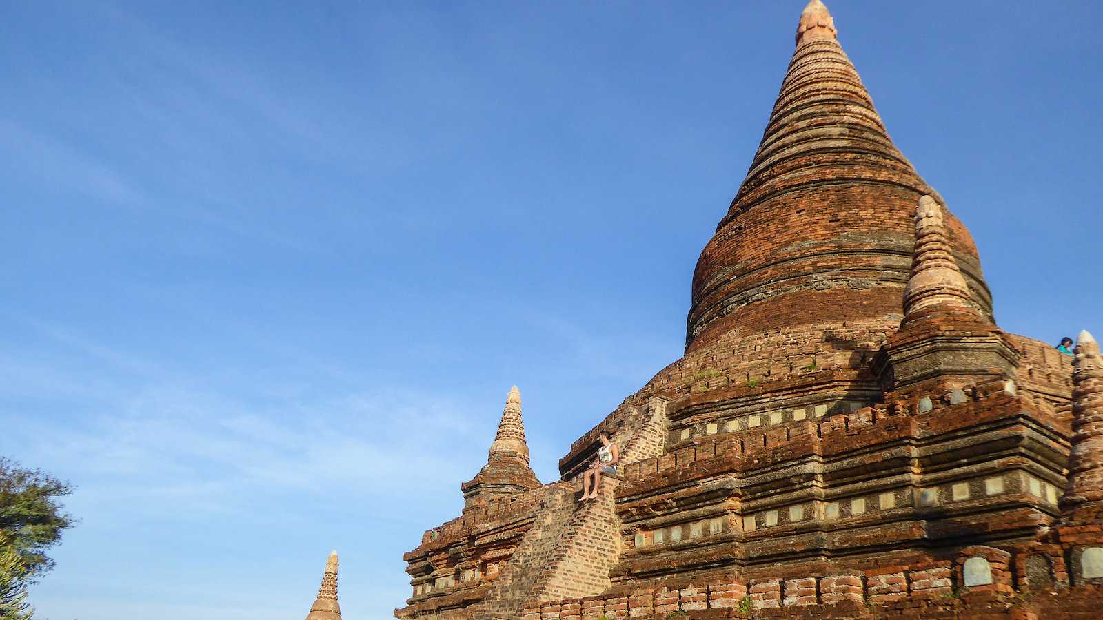 Bulethi Pagoda is a great spot for seeing both sunrise and sunset in Bagan, Myanmar