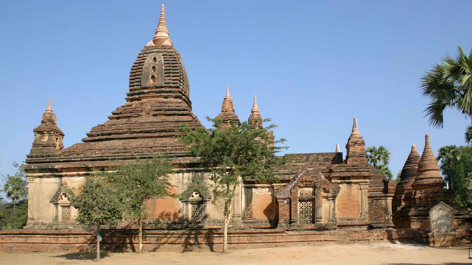 Gubyaukgyi is one of the best temples in Bagan to see sunset