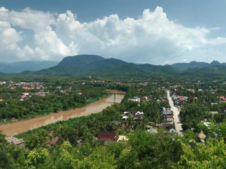 It's a small hike up Phousi Hill for gorgeous views over Luang Prabang