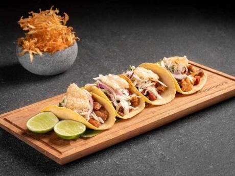 Try a plate Porfirio's Restaurante in Playa del Carmen serves delicious traditional Mexican cuisine with a modern twist