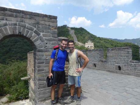 Walking on the Great Wall of China is one of the highlights of visiting Beijing