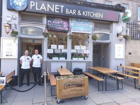 Planet Bar and Kitchen is a great gay spot in Edinburgh for drinks and food