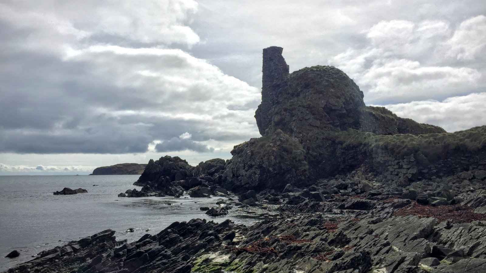 The ruins of Dunyvaig Castle on the Isle of Islay are worth a visit even if there's not much left to see